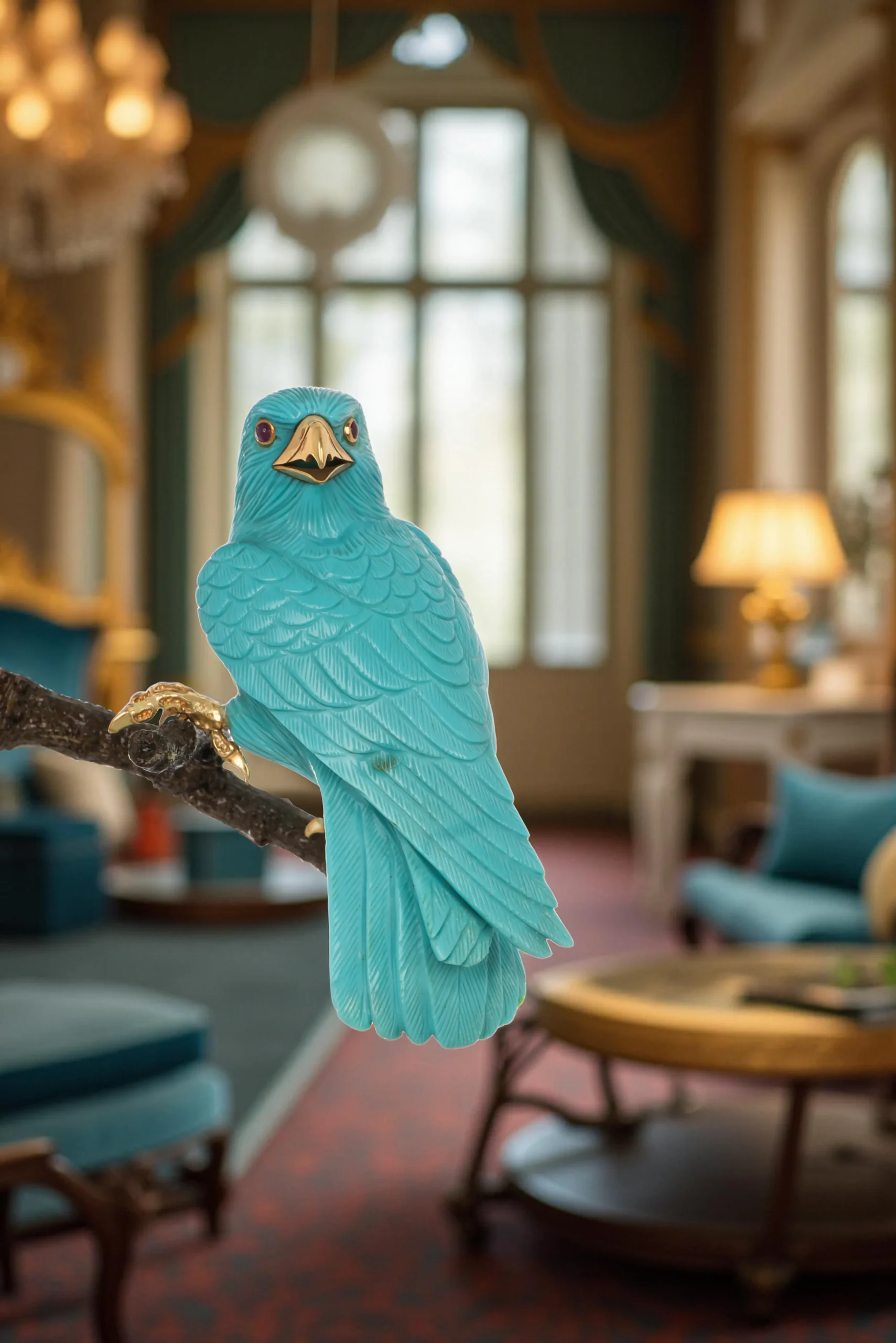Turquoise Falcon Trine