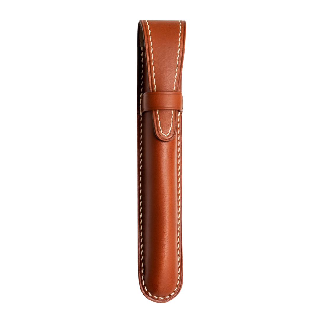 Leather pen case