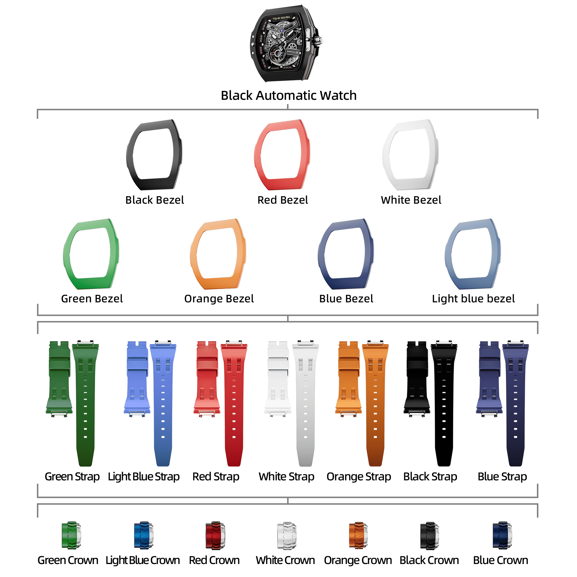Atomic-TB8218 Set(7-in-1)