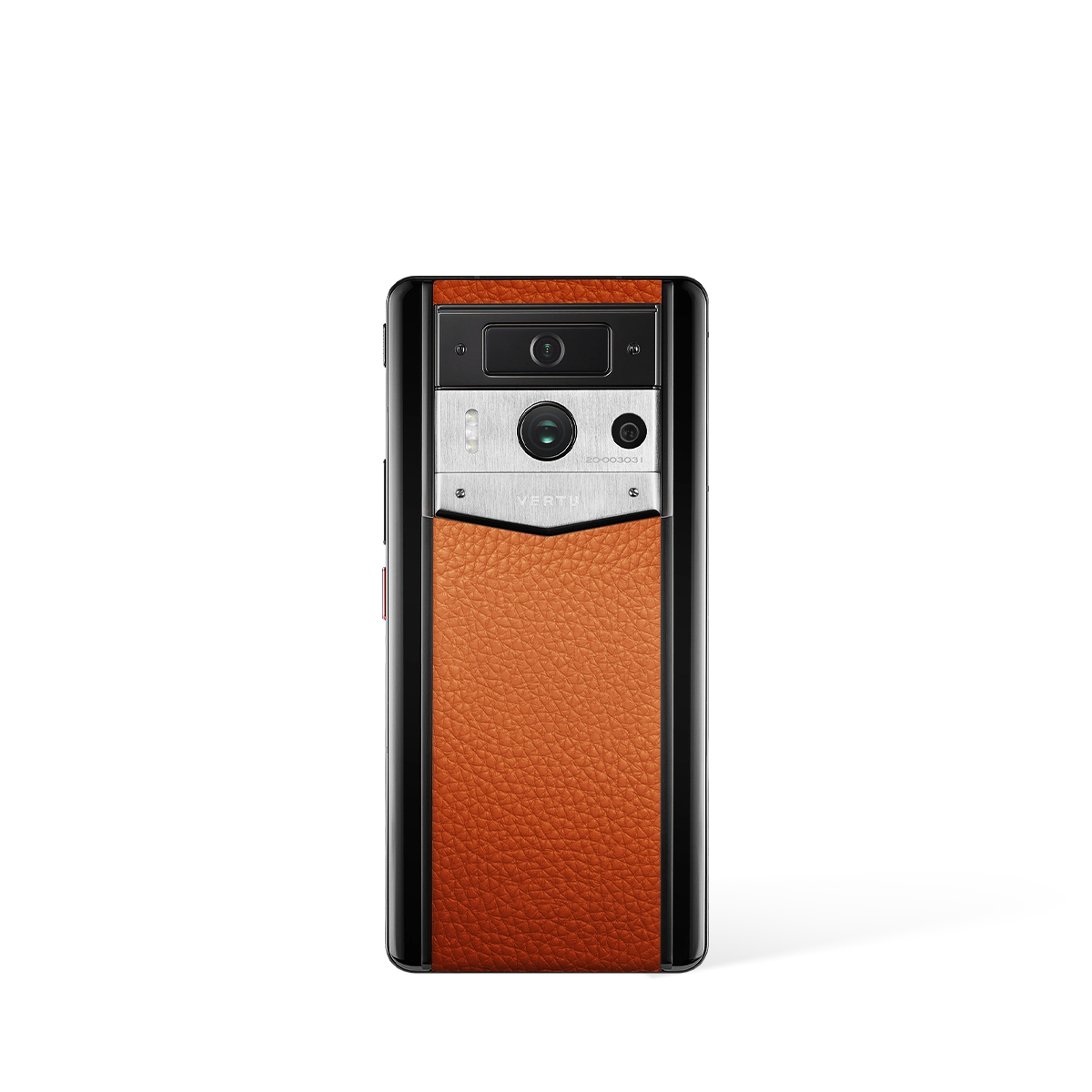 Metavertu Max Calfskin Black Ceramic Frame Silver Plate