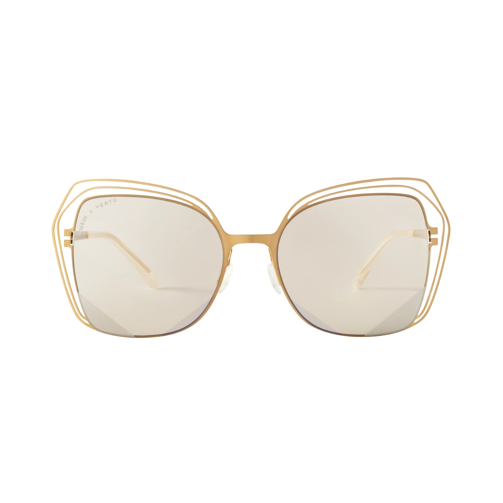 Essence V Women’s Luxury Polarized Sunglasses Layered Hollow-out
