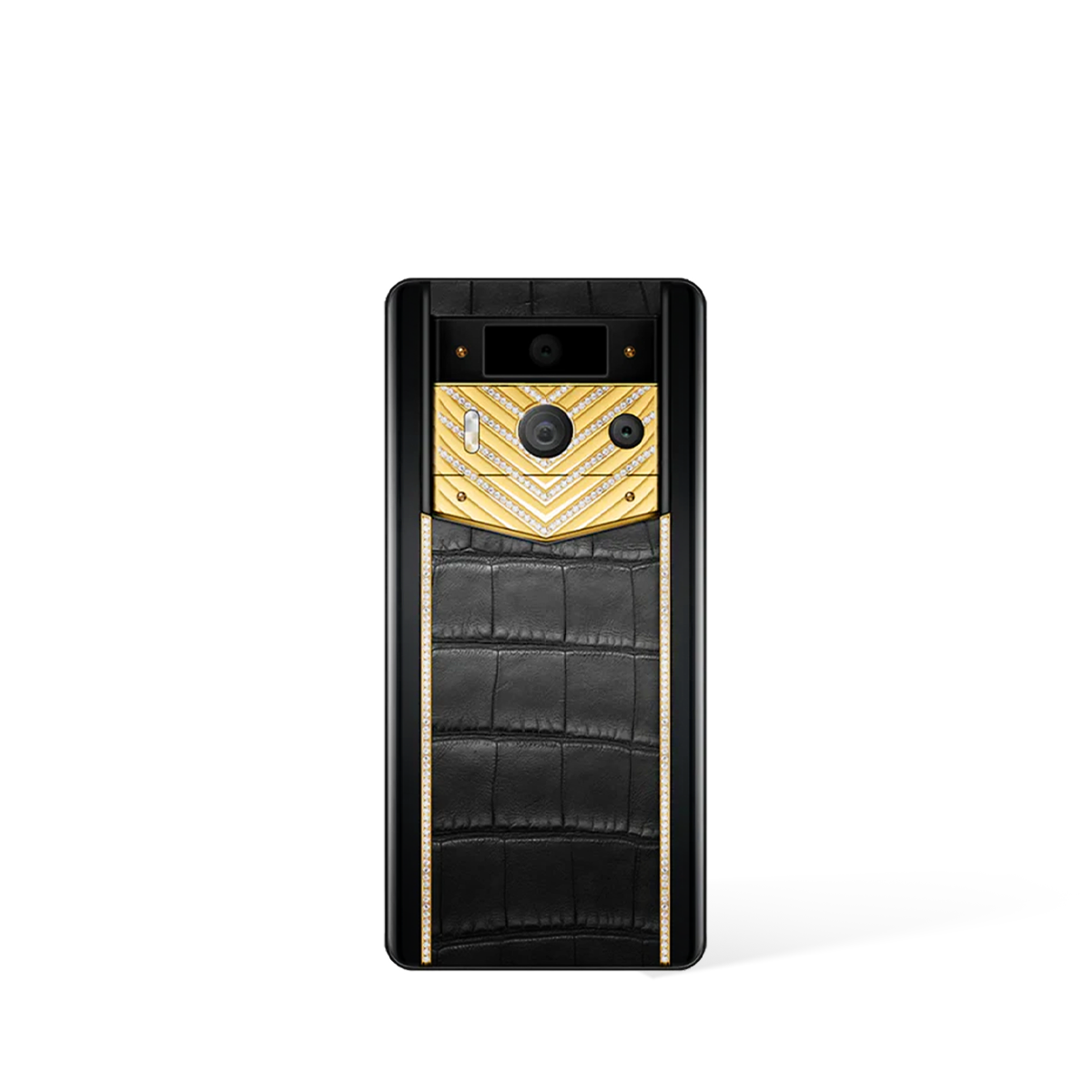 Metavertu Max Alligator Diamond Encrusted Gold Plate