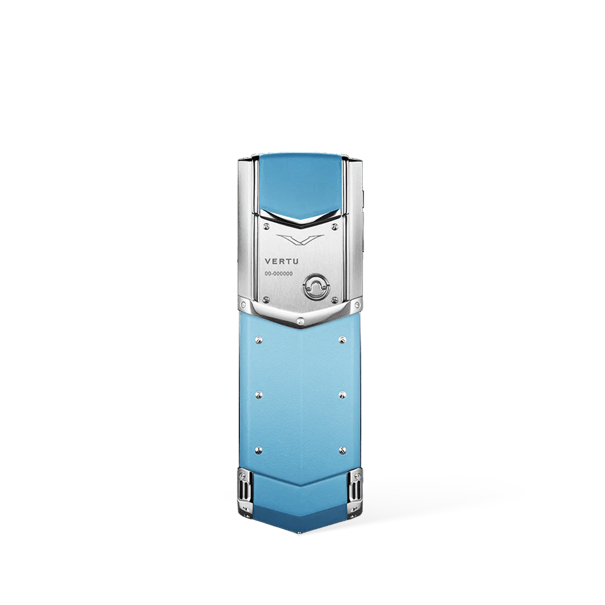 Signature V Stainless Steel Phone Pure Silver