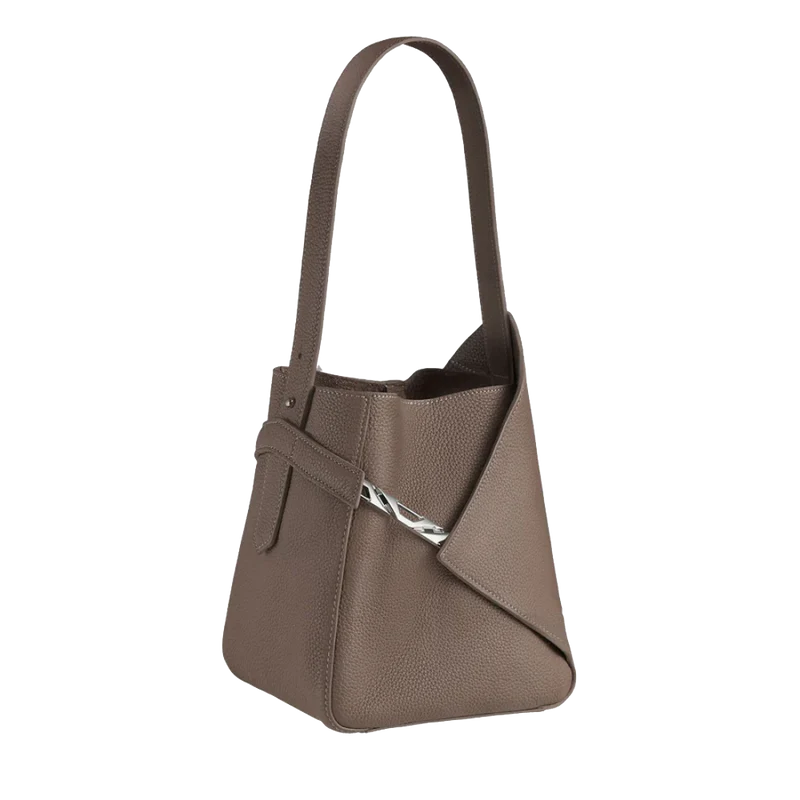 Folded V Catena Bucket Bag For Women – Multicolor (Alternate)