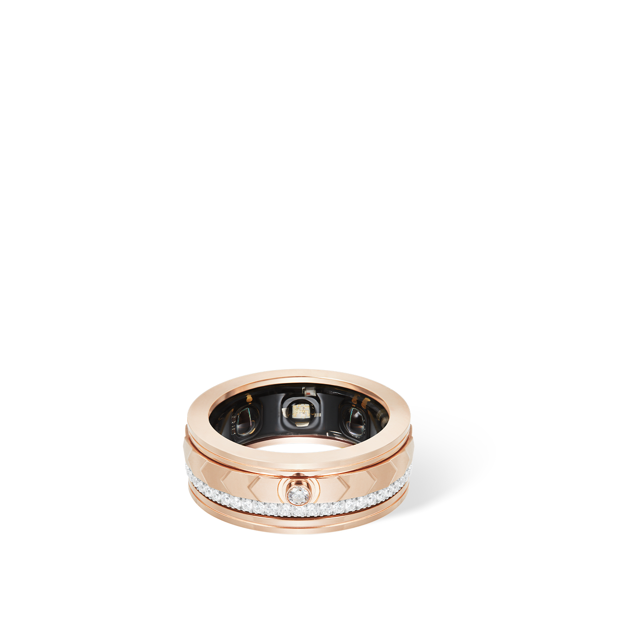 Vertu AI Diamond Ring – Floating Light