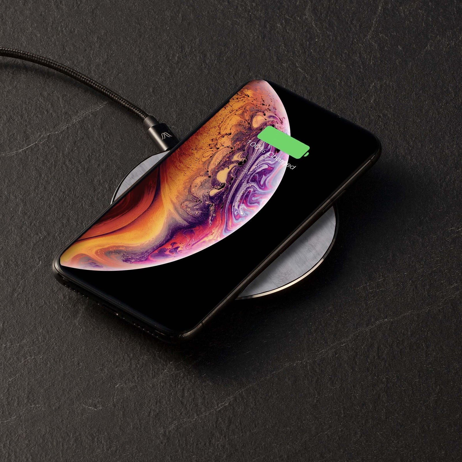 Solo Wireless Charger - Grey Shade (Alternate)